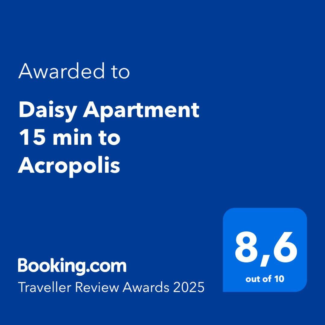 Daisy Apartment 15 Min To Acropolis Athén Kültér fotó